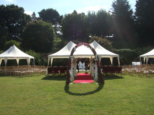 Hindu Priest at Destination Wedding