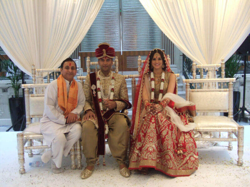 wedding priest - hindu wedding ceremony