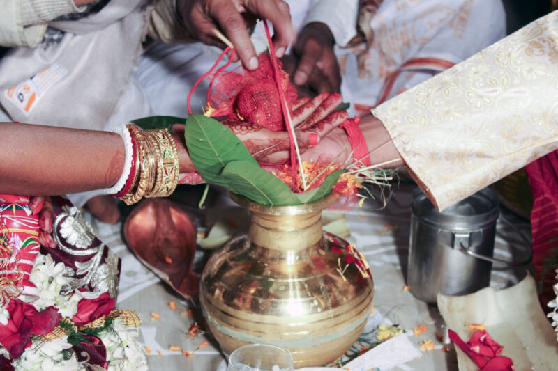 Indian Wedding ceremony - saptapadi
