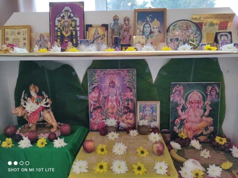 Satyanarayan katha puja - hindu priest ketul joshi