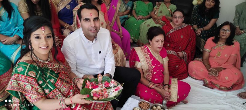 2- hindu priest - ketuljoshi - baby shower ceremony - satyanarayan katha - wedding ceremony