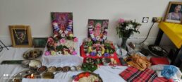 4- hindu priest - ketuljoshi - baby shower ceremony - satyanarayan katha - wedding ceremony