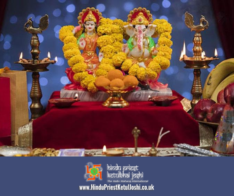 Dhanteras & Diwali Date, muhurt time in UK Pujan vidhi, Mantras, and Aarti