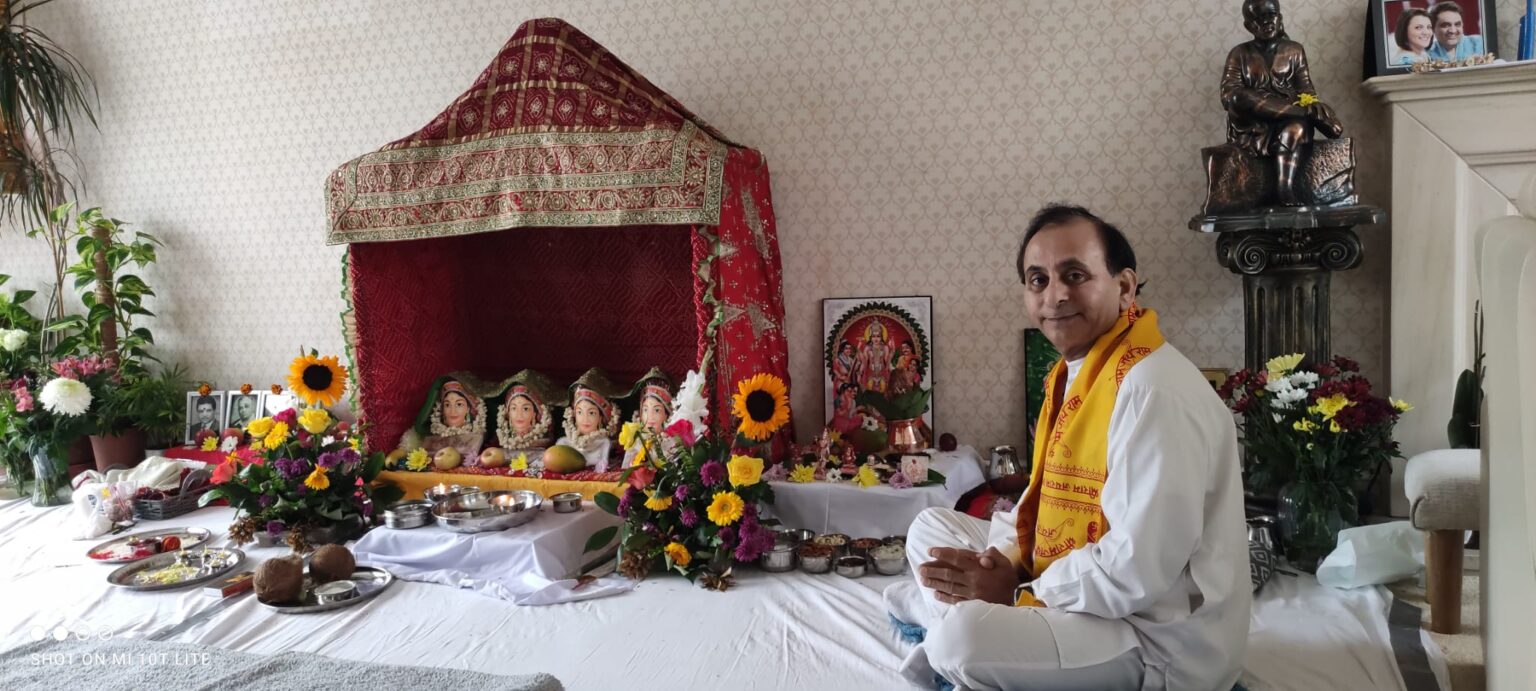 Randal Maa Lota puja - Hindu Priest Ketul Joshi Maharaj