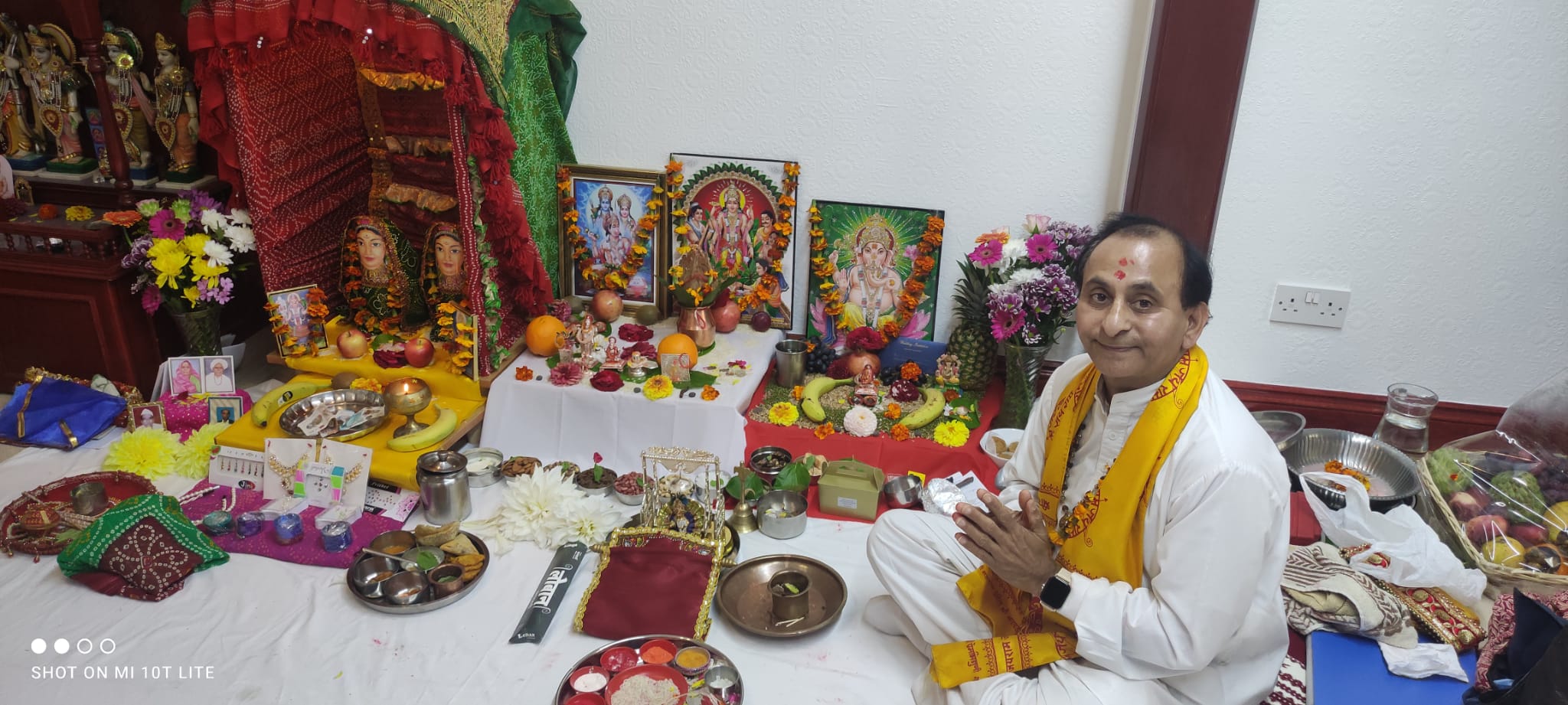 Randal Maa Lota puja - Hindu Priest Ketul Joshi Maharaj