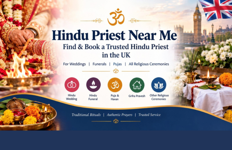 Hindu Priest Near Me in the UK for weddings, funerals and Hindu ceremonies